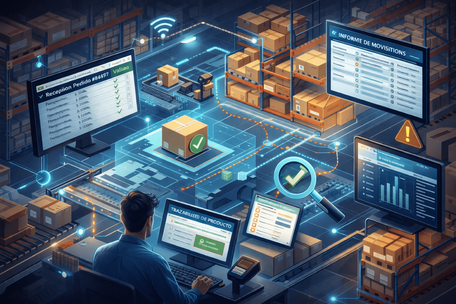 trazabilidad en almacenes