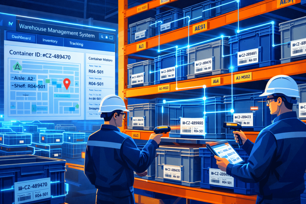 Control de contenedores con WMS